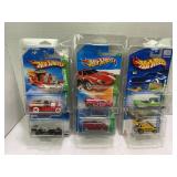 LOT OF 6 HOT WHEELS CARS IN FACTORY SEALED
