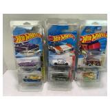 LOT OF 6 HOT WHEELS CARS IN FACTORY SEALED