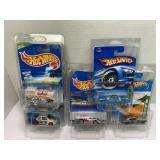 LOT OF 5 HOT WHEELS TREASURE HUNT CARS IN FACTORY