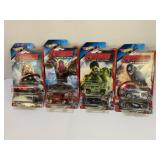 LOT OF 8 HOT WHEELS CARS OF THE AVENGERS AGE OF