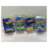 LOT OF 4 HOT WHEELS TRUCKS IN FACTORY SEALED