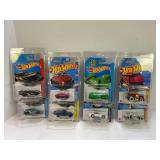 LOT OF 8 HOT WHEELS CARS WITH PROTECTIVE CASES
