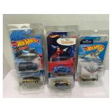 LOT OF 6 HOT WHEELS TREASURE HUNT CARS IN FACTORY