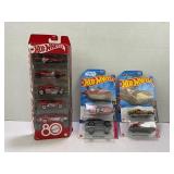LOT OF 9 HOT WHEELS CARS IN FACTORY SEALED