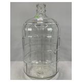 3 GALLON GLASS WINE/WATER OR COIN ITALIAN JUG -NEW