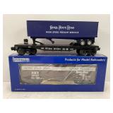 LIONEL 6424 NKP FLAT CAR WITH NICKEL PLATE ROAD