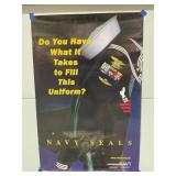 Navy Seals Posters - Lot of 2 US Navy Seal