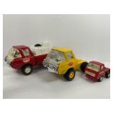 Lot of 3 Vintage Tonka Steel Pressed Toys