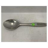 ROSS ALUMINUM SERVING SPOON - 13' LONG - MADE IN