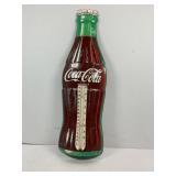Coca-Cola Bottle metal bottle Thermometer - 16' x