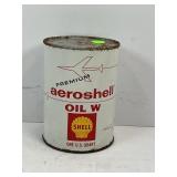 Shell premium aeroshell oil W aircraft oil 1 quart