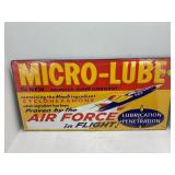 Micro-Lube lubrication by penetration embossed Air