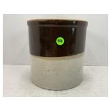 1 GALLON PRIMITIVE STONEWARE CROCK