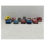 large lot of Johnny Lightning cars