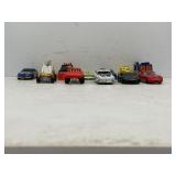 large lot of Hot Wheel cars