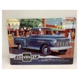 1955 Chevy embossed metal Truck Sign - 17' x 12'
