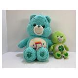 Care Bears plush toys - 14' Heartsong Bear & 8'