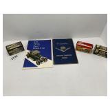 Vintage Automotive Books & Matchbox cars -