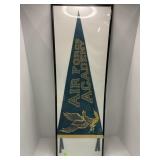 Early Air Force Academy Falcons felt pennant in