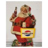 1963 Pepsi-Cola Santa Litho store countertop