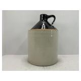 1 GALLON PRIMITIVE STONEWARE CROCK WHISKEY JUG