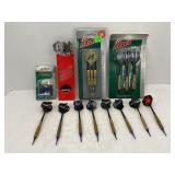 LOT OF SOFT THROWING DARTS; SOME OLD AND SOME