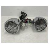 PAIR OF PYLE CYCLE SERIES MOTORCYCLE MOUNTABLE