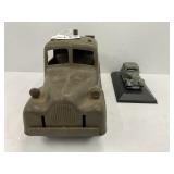 Vintage Military Vehicles -Thomas plastic military
