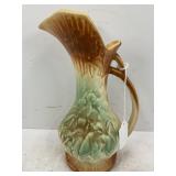 MCCOY BERRY AND VINE PITCHER VASE - 9' TALL
