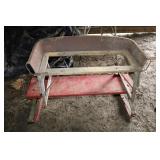 PRIMITIVE HORSE DRAWN BUGGY SEAT