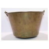 BRASS FEED BUCKET WITH HANDLE