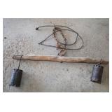 ANTIQUE SINGLE TREE HOMEADE CHANDELIER