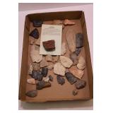 LARGE LOT OF NATIVE AMERICAN ARTIFACTS - SPEAR