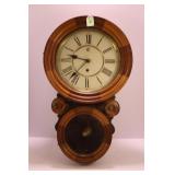 WATERBURY CLOCK COMPANY 8 DAY BAHIA WALL CLOCK
