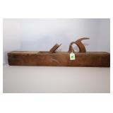 PRIMITIVE WOOD HAND PLANE - 24' LONG