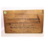 REMINGTON ARMS UMC AMMUNITION WOOD CRATE - 14