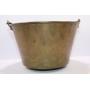 BRASS FEED BUCKET WITH HANDLE