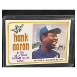 1974 MLB TOPPS HANK AARON BASEBALL CARD #1