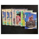 LOT OF 7 NFL TOPPS STARS FOOTBALL CARDS - LAWRENCE
