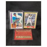 LOT OF 3 - 1984 MLB TOPPS DON MATTINGLY ROOKIE