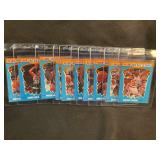 LOT OF 10 OUT OF 12 1989-1990 FLEER ALL STAR