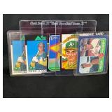 LOT OF 5 MLB JOSE CANSECO BASEBALL CARDS
