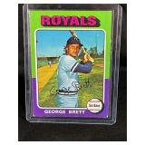 1975  TOPPS GEORGE BRETT MLB ROOKIE CARD