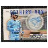 2023 MLB TOPPS BO BICHETTE FATHER