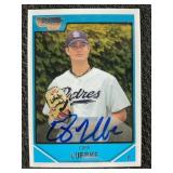 2008 MLB BOWMAN CHROME COREY LUEBKE AUTO-