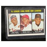 1967 TOPPS N. LEAGUE 1966 HOME RUN LEADERS MLB
