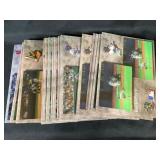 LOT OF 43 MLB OVERSIZED RECORDS CARDS - KEN