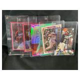 LOT OF 5 OVERSIZED MLB CARDS - KEN GRIFFEY JR (2),