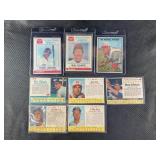 LOT OF 8 MLB BASEBALL CARDS - JOE NUXHALL CARD #44
