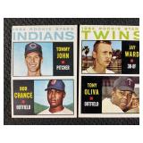 LOT OF 2 - 1964 MLB TOPPS ROOKIE BASEBALL CARDS -